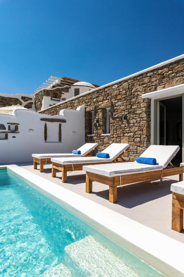 Mykonos Divino Lägenhet Tourlos Exteriör bild