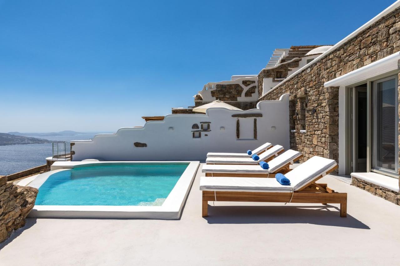 Mykonos Divino Lägenhet Tourlos Exteriör bild