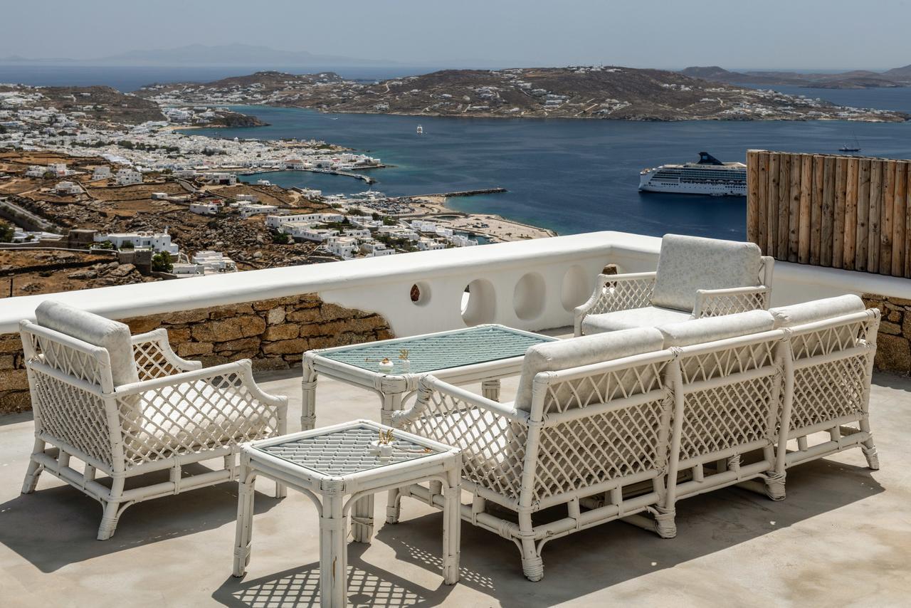 Mykonos Divino Lägenhet Tourlos Exteriör bild